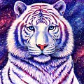 Among the Stars - Cosmic White Tiger